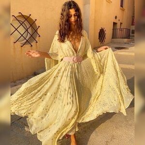 Solana Dress in Sunflower